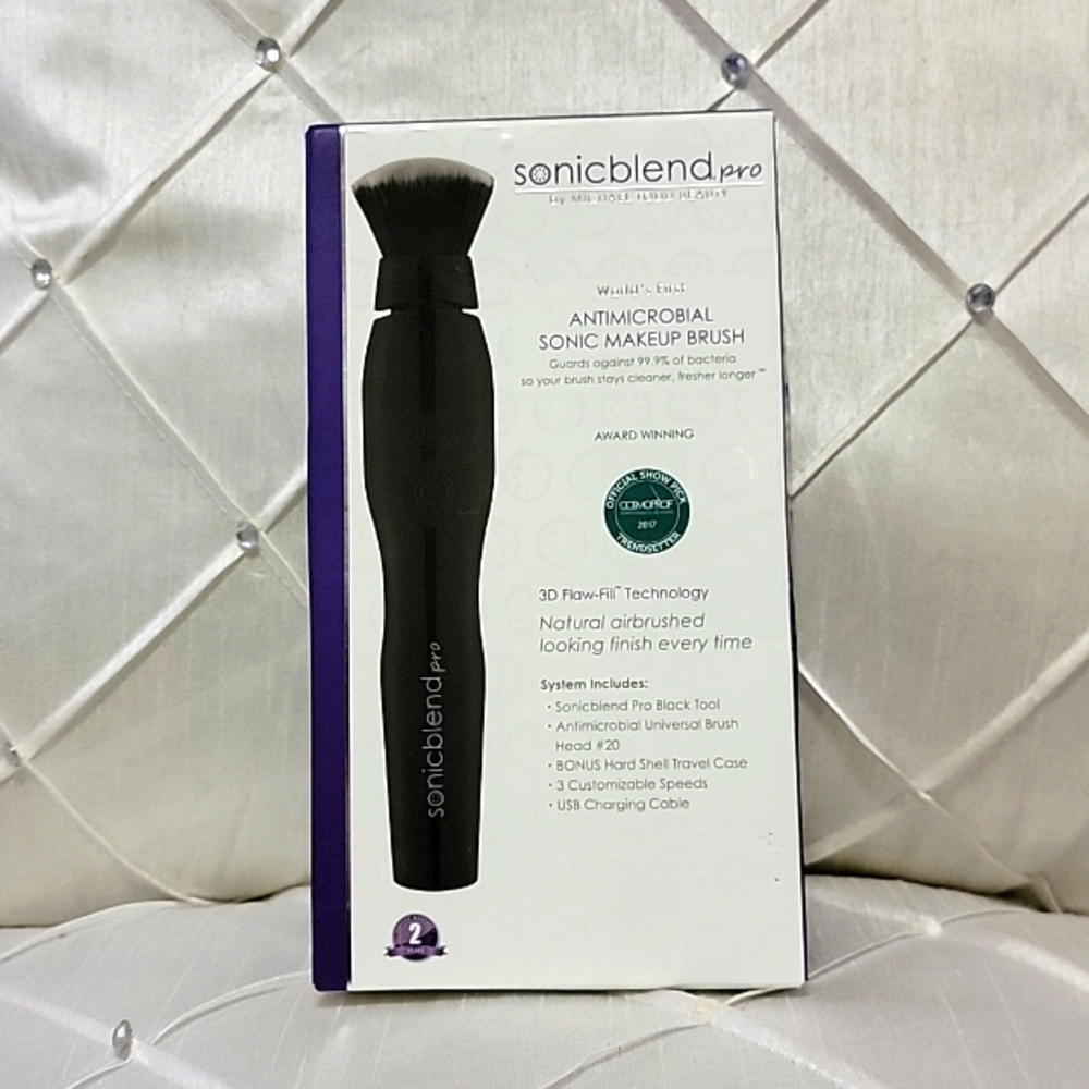 Sonic Blend Pro Antimicrobial Make-up Brush